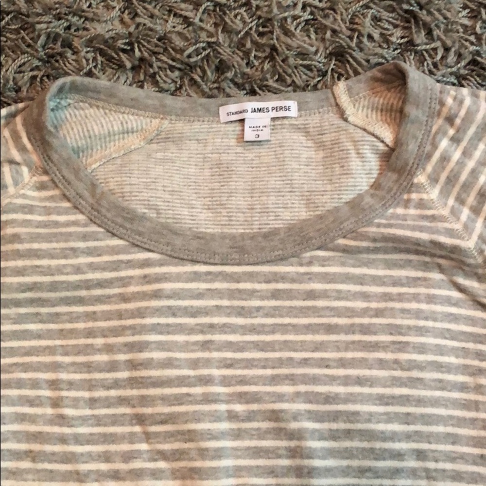 James Perse light grey sweatshirt